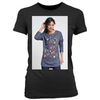 Emanuela de Paula Women's Junior Cut Crewneck T-Shirt