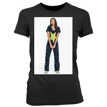 Emanuela de Paula Women's Junior Cut Crewneck T-Shirt