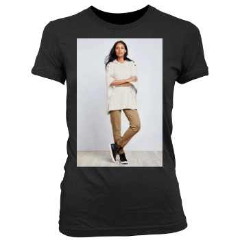 Emanuela de Paula Women's Junior Cut Crewneck T-Shirt