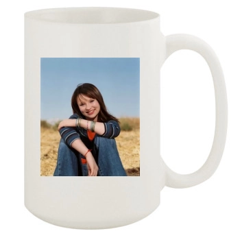 Emily Browning 15oz White Mug