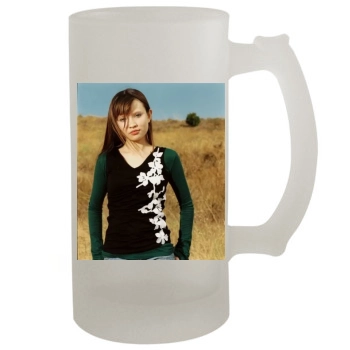 Emily Browning 16oz Frosted Beer Stein