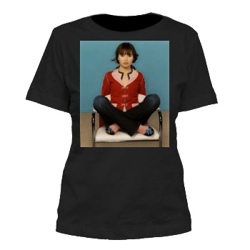 Emily Browning Women's Cut T-Shirt