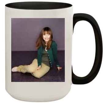 Emily Browning 15oz Colored Inner & Handle Mug