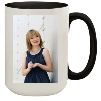 Emily Browning 15oz Colored Inner & Handle Mug