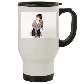 Emily Browning Stainless Steel Travel Mug