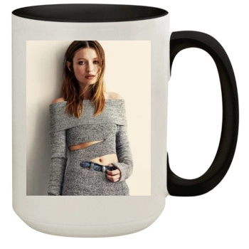 Emily Browning 15oz Colored Inner & Handle Mug