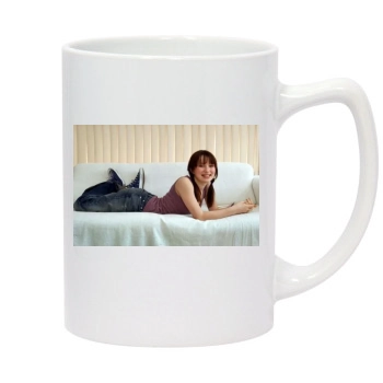 Emily Browning 14oz White Statesman Mug