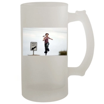 Emily Browning 16oz Frosted Beer Stein