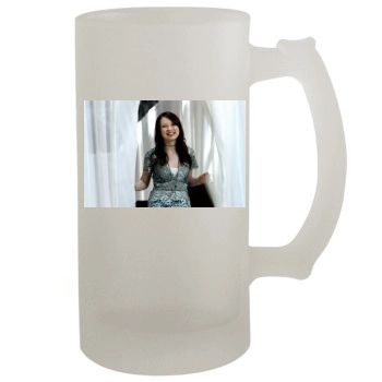 Emily Browning 16oz Frosted Beer Stein