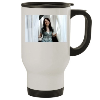 Emily Browning Stainless Steel Travel Mug