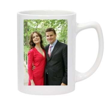 Emily Deschanel 14oz White Statesman Mug