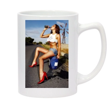 Emily Scott 14oz White Statesman Mug