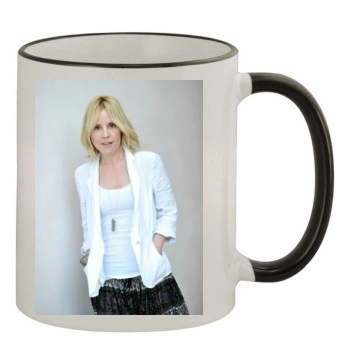 Emma Caulfield 11oz Colored Rim & Handle Mug