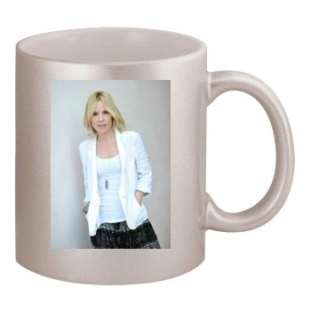 Emma Caulfield 11oz Metallic Silver Mug