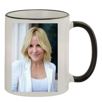 Emma Caulfield 11oz Colored Rim & Handle Mug