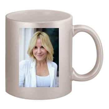 Emma Caulfield 11oz Metallic Silver Mug