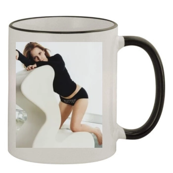 Emma Caulfield 11oz Colored Rim & Handle Mug