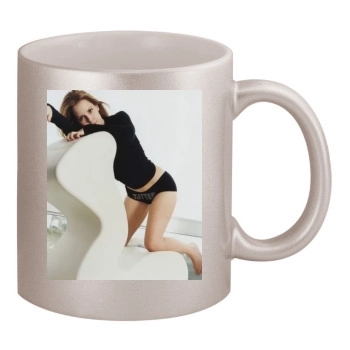 Emma Caulfield 11oz Metallic Silver Mug