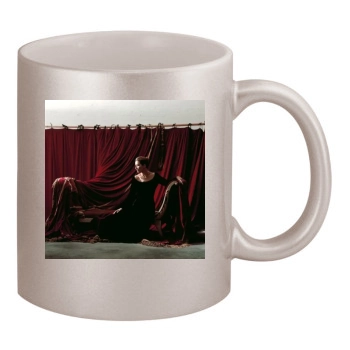 Emma Thompson 11oz Metallic Silver Mug