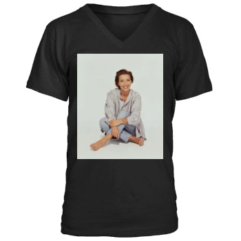 Emma Thompson Men's V-Neck T-Shirt