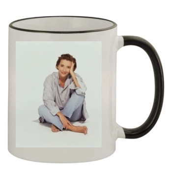 Emma Thompson 11oz Colored Rim & Handle Mug