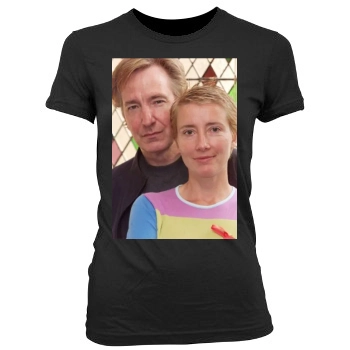 Emma Thompson Women's Junior Cut Crewneck T-Shirt