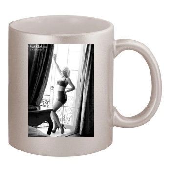 Christina Aguilera 11oz Metallic Silver Mug