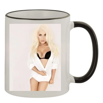 Christina Aguilera 11oz Colored Rim & Handle Mug