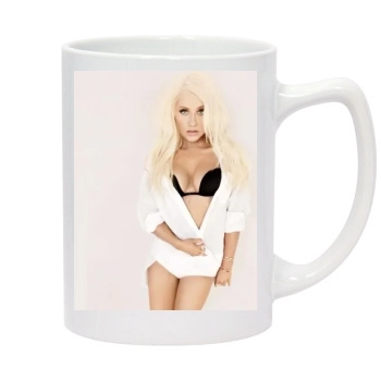 Christina Aguilera 14oz White Statesman Mug