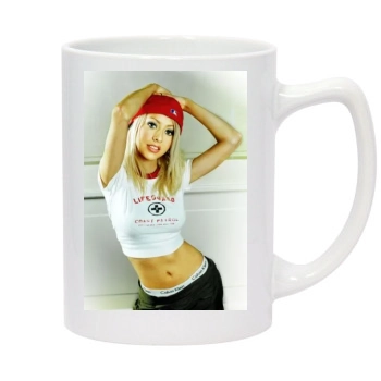 Christina Aguilera 14oz White Statesman Mug