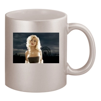 Christina Aguilera 11oz Metallic Silver Mug