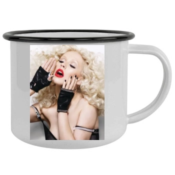 Christina Aguilera Camping Mug