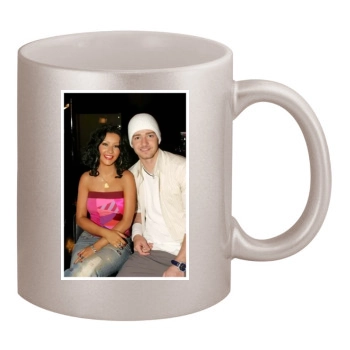 Christina Aguilera 11oz Metallic Silver Mug