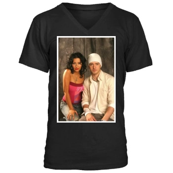 Christina Aguilera Men's V-Neck T-Shirt