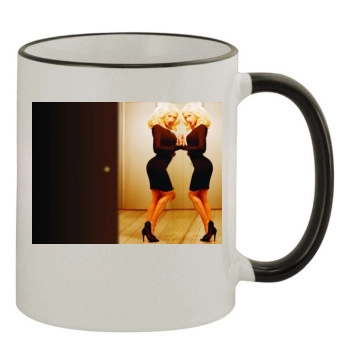 Christina Aguilera 11oz Colored Rim & Handle Mug