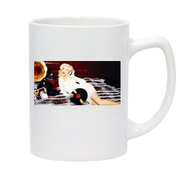 Christina Aguilera 14oz White Statesman Mug