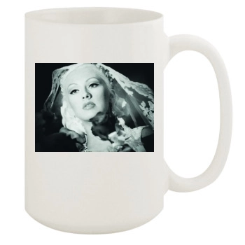 Christina Aguilera 15oz White Mug