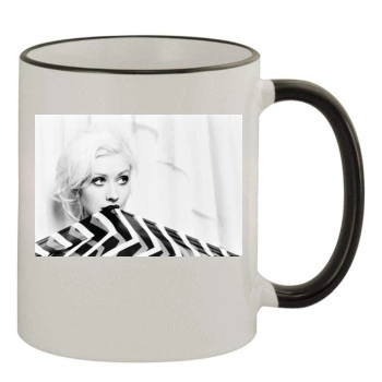 Christina Aguilera 11oz Colored Rim & Handle Mug