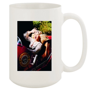 Christina Aguilera 15oz White Mug