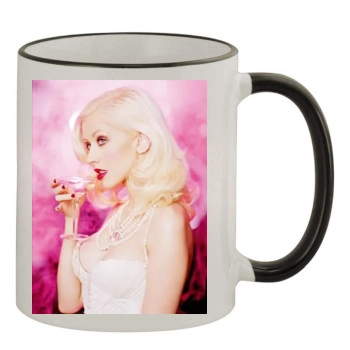 Christina Aguilera 11oz Colored Rim & Handle Mug