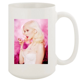 Christina Aguilera 15oz White Mug