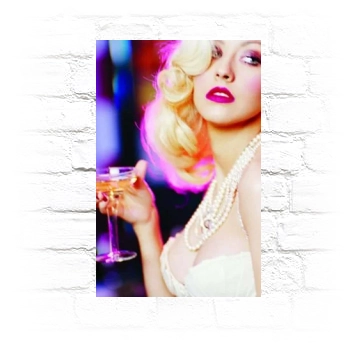 Christina Aguilera Metal Wall Art