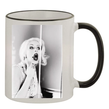 Christina Aguilera 11oz Colored Rim & Handle Mug