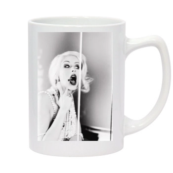 Christina Aguilera 14oz White Statesman Mug