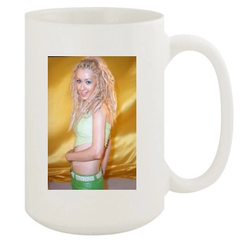 Christina Aguilera 15oz White Mug