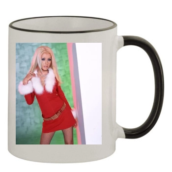 Christina Aguilera 11oz Colored Rim & Handle Mug