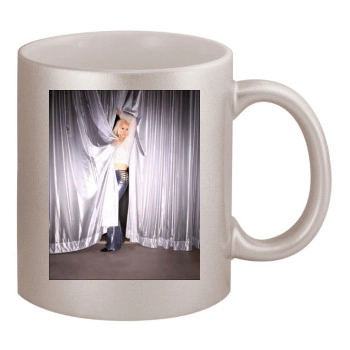 Christina Aguilera 11oz Metallic Silver Mug