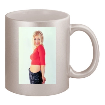 Christina Aguilera 11oz Metallic Silver Mug