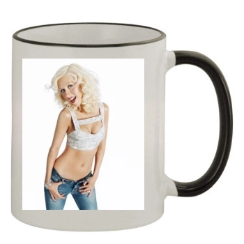 Christina Aguilera 11oz Colored Rim & Handle Mug