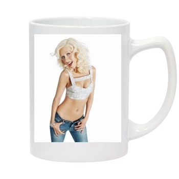 Christina Aguilera 14oz White Statesman Mug